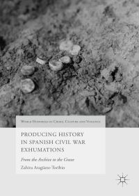 Book Cover for Producing History in Spanish Civil War Exhumations by Zahira AragüeteToribio