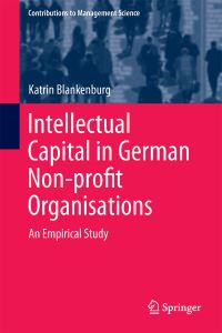 Book Cover for Intellectual Capital in German Non-Profit Organisations by Katrin Blankenburg