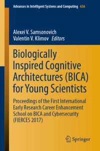 Book Cover for Biologically Inspired Cognitive Architectures (BICA) for Young Scientists by Alexei V Samsonovich, Valentin V Klimov