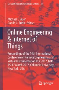 Book Cover for Online Engineering & Internet of Things by Michael E Auer, Danilo G Zutin