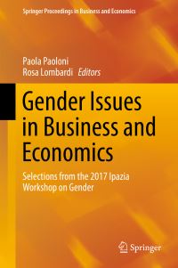 Book Cover for Gender Issues in Business and Economics by Paola Paoloni, Rosa Lombardi