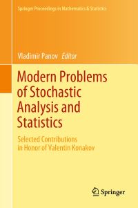 Book Cover for Modern Problems of Stochastic Analysis and Statistics by Vladimir Panov