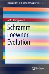 Book Cover for Schramm-Loewner Evolution by Antti Kemppainen