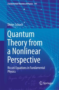 Book Cover for Quantum Theory from a Nonlinear Perspective by Dieter Schuch
