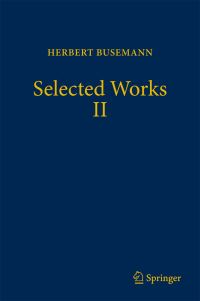 Book Cover for Selected Works II by Herbert Busemann