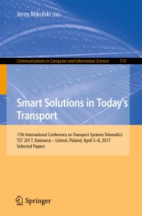 Book Cover for Smart Solutions in Today's Transport by Jerzy Mikulski