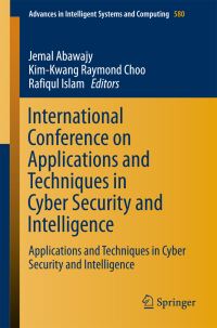 Book Cover for International Conference on by Jemal Abawajy, KimKwang Raymond Choo, Rafiqul Islam