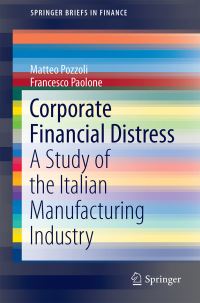 Book Cover for Corporate Financial Distress by Matteo Pozzoli, Francesco Paolone