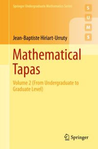 Book Cover for Mathematical Tapas by JeanBaptiste HiriartUrruty