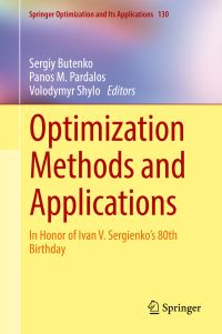 Book Cover for Optimization Methods and Applications by Ivan Vasilevich Sergienko