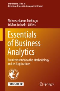 Book Cover for Essentials of Business Analytics by Bhimasankaram Pochiraju, Sridhar Seshadri