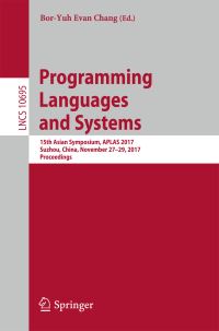 Book Cover for Programming Languages and Systems Programming and Software Engineering by BorYuh Evan Chang