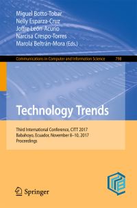 Book Cover for Technology Trends by Miguel BottoTobar, Nelly EsparzaCruz, Joffre LeónAcurio, Narcisa CrespoTorres, Marola BeltránMora