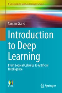 Book Cover for Introduction to Deep Learning by Sandro Skansi