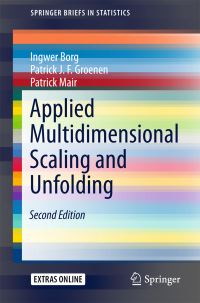 Book Cover for Applied Multidimensional Scaling and Unfolding by Ingwer Borg, Patrick JF Groenen, Patrick Mair
