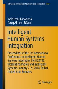 Book Cover for Intelligent Human Systems Integration by Waldemar Karwowski, Tareq Ahram