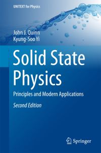 Book Cover for Solid State Physics by John J Quinn, KyungSoo Yi