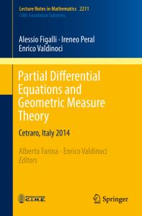 Book Cover for Partial Differential Equations and Geometric Measure Theory C.I.M.E. Foundation Subseries by Alessio Figalli, Ireneo Peral, Enrico Valdinoci