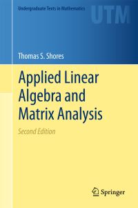 Book Cover for Applied Linear Algebra and Matrix Analysis by 