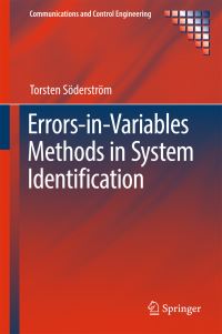 Book Cover for Errors-in-Variables Methods in System Identification by Torsten Söderström