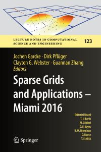 Book Cover for Sparse Grids and Applications - Miami 2016 by Jochen Garcke, Dirk Pflüger, Clayton G Webster, Guannan Zhang