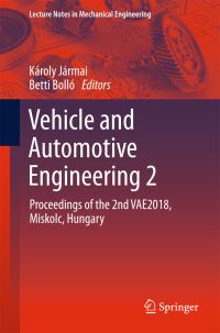 Book Cover for Vehicle and Automotive Engineering 2 by Károly Jármai, Betti Bolló
