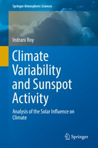 Book Cover for Climate Variability and Sunspot Activity by Indrani Roy