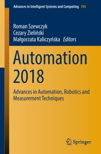 Book Cover for Automation 2018 by Automation 2018 Conference