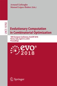 Book Cover for Evolutionary Computation in Combinatorial Optimization by EvoCOP Conference