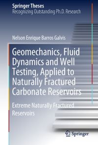 Book Cover for Geomechanics, Fluid Dynamics and Well Testing, Applied to Naturally Fractured Carbonate Reservoirs by Nelson Enrique Barros Galvis