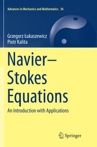 Book Cover for Navier-Stokes Equations by Grzegorz Lukaszewicz, Piotr Kalita