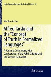 Book Cover for Alfred Tarski and the 