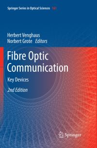 Book Cover for Fibre Optic Communication by Herbert Venghaus, Norbert Grote