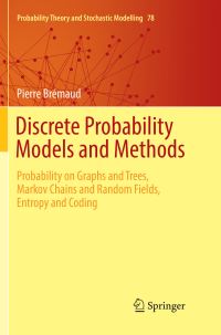 Book Cover for Discrete Probability Models and Methods by Pierre Brémaud