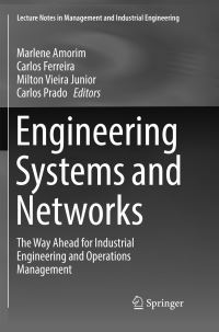 Book Cover for Engineering Systems and Networks by Marlene Amorim, Carlos Ferreira, Milton Vieira Junior, Carlos Prado