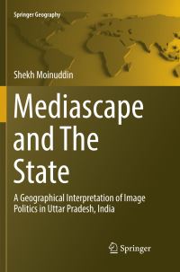 Book Cover for Mediascape and The State by Shekh Moinuddin