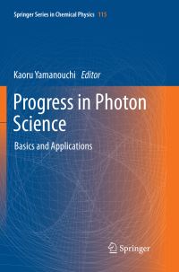 Book Cover for Progress in Photon Science by STEPS Symposium on Photon Science