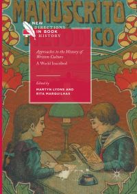 Book Cover for Approaches to the History of Written Culture by Martyn Lyons, Rita Marquilhas