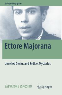 Book Cover for Ettore Majorana by Salvatore Esposito