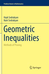 Book Cover for Geometric Inequalities by Hayk Sedrakyan, Nairi Sedrakyan