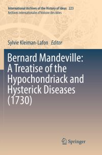 Book Cover for Bernard Mandeville by Sylvie KleimanLafon
