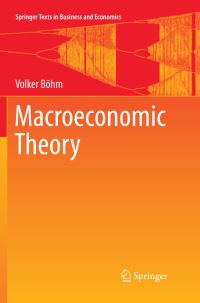 Book Cover for Macroeconomic Theory by Volker Böhm