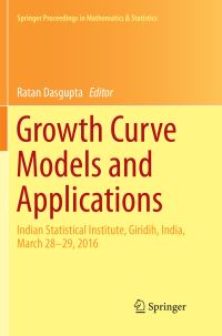 Book Cover for Growth Curve Models and Applications by Ratan Dasgupta
