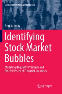 Book Cover for Identifying Stock Market Bubbles by Azar Karimov