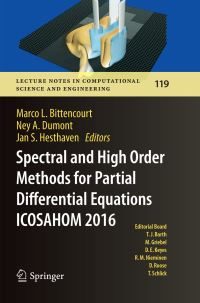 Book Cover for Spectral and High Order Methods for Partial Differential Equations ICOSAHOM 2016 by Marco L Bittencourt, Ney A Dumont, Jan S Hesthaven
