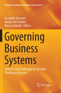 Book Cover for Governing Business Systems by Gandolfo Dominici, Manlio Del Giudice, Rosa Lombardi