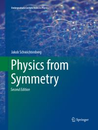 Book Cover for Physics from Symmetry by Jakob Schwichtenberg
