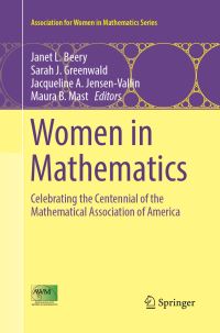 Book Cover for Women in Mathematics by Janet L Beery, Sarah J Greenwald, Jacqueline A JensenVallin, Maura B Mast