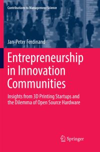 Book Cover for Entrepreneurship in Innovation Communities by JanPeter Ferdinand