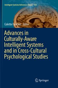 Book Cover for Advances in Culturally-Aware Intelligent Systems and in Cross-Cultural Psychological Studies by Colette Faucher